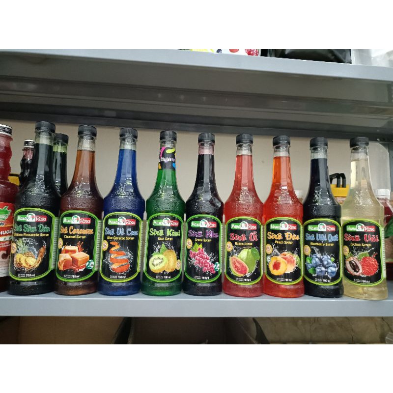 Siro Mama Rosa Đủ Vị 700ml (Syrup Golden Farm 700ml)
