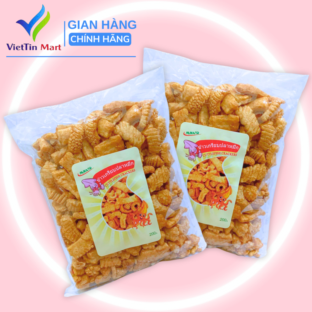 Snack Mực Thái Lan Gói 200G GIÒN RỤM