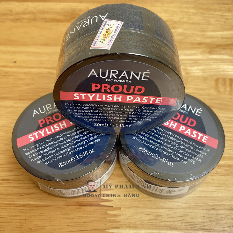 Sáp vuốt tóc Aurane Proud Stylish Paste 80ml - Hàng Pháp