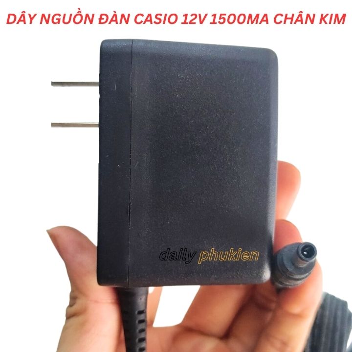 Adapter nguồn đàn piano Casio 12V 1.5A chính hãng