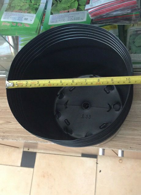combo 20 chậu đen C11