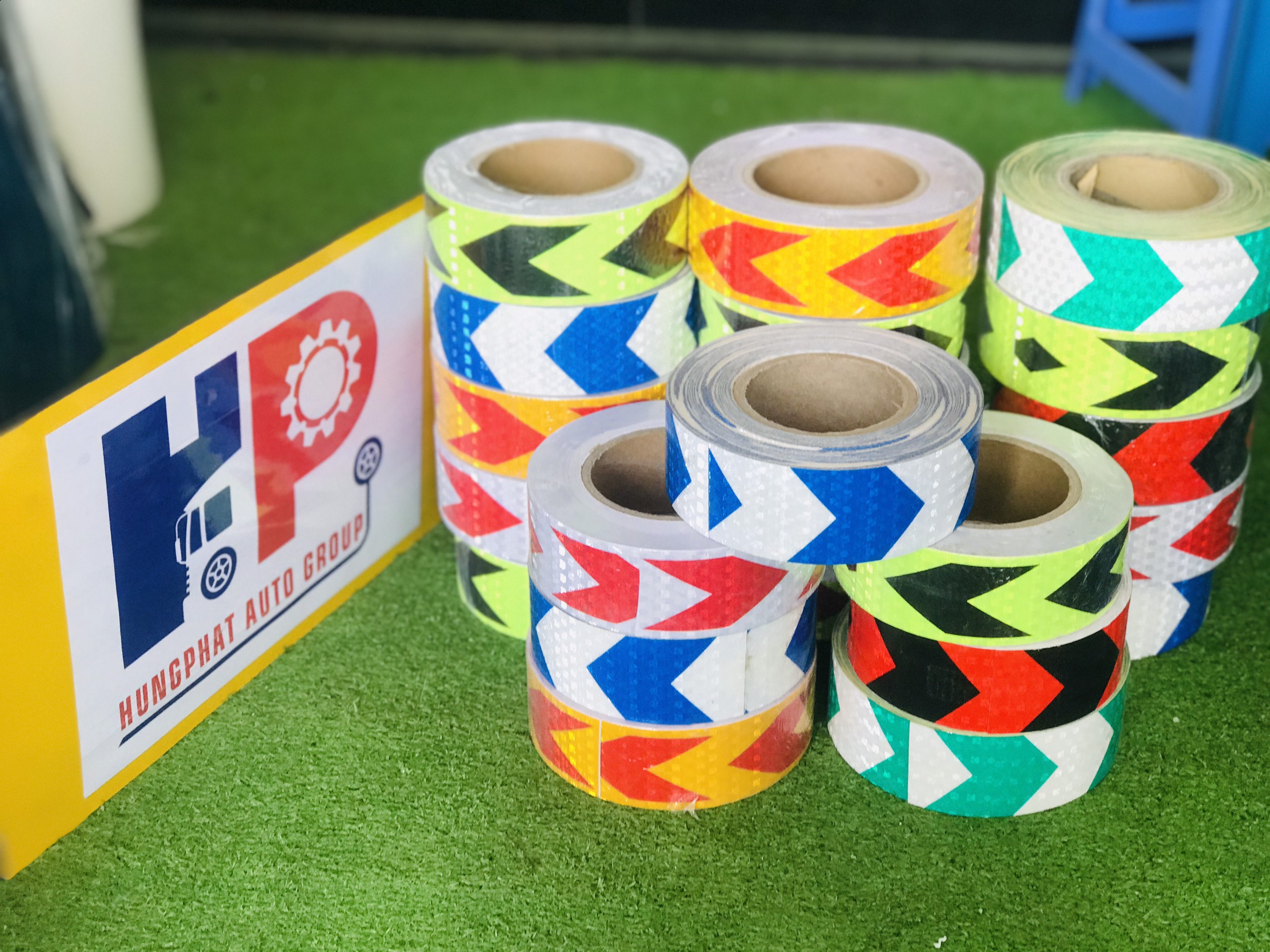 [HCM] Cuộn Phản Quang Dán Xe Tải - Cảnh Báo An Toàn - Cuộn 3 Mét