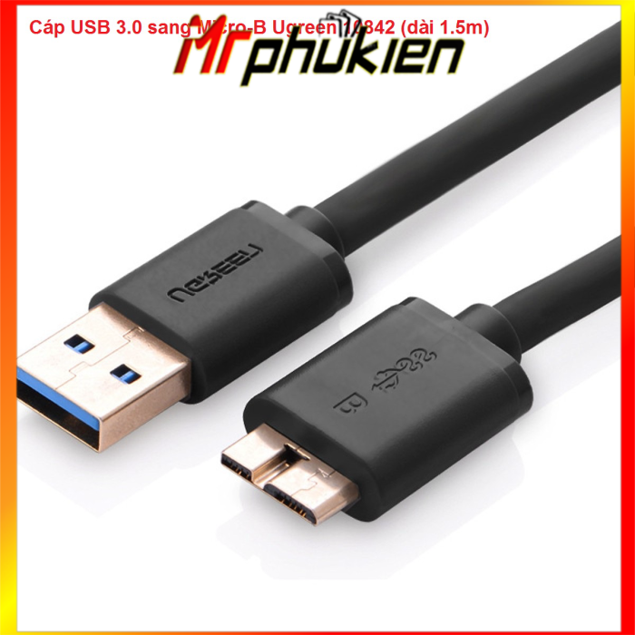 Cáp USB 3.0 sang Micro-B Ugreen 10842 (dài 1.5m)  - MrComputer
