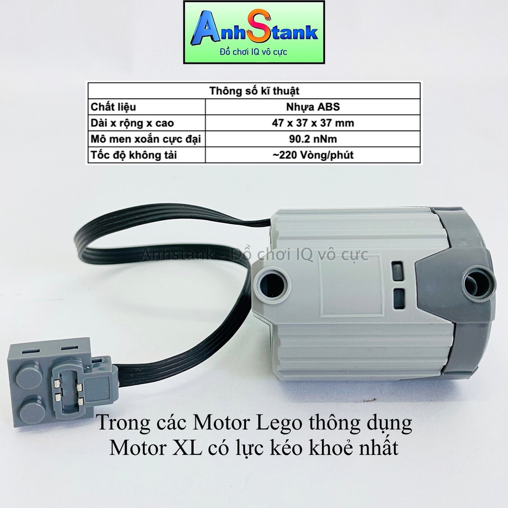 Motor đồ chơi Cỡ XL 8882 Tương Thích 9686-Technic-Education