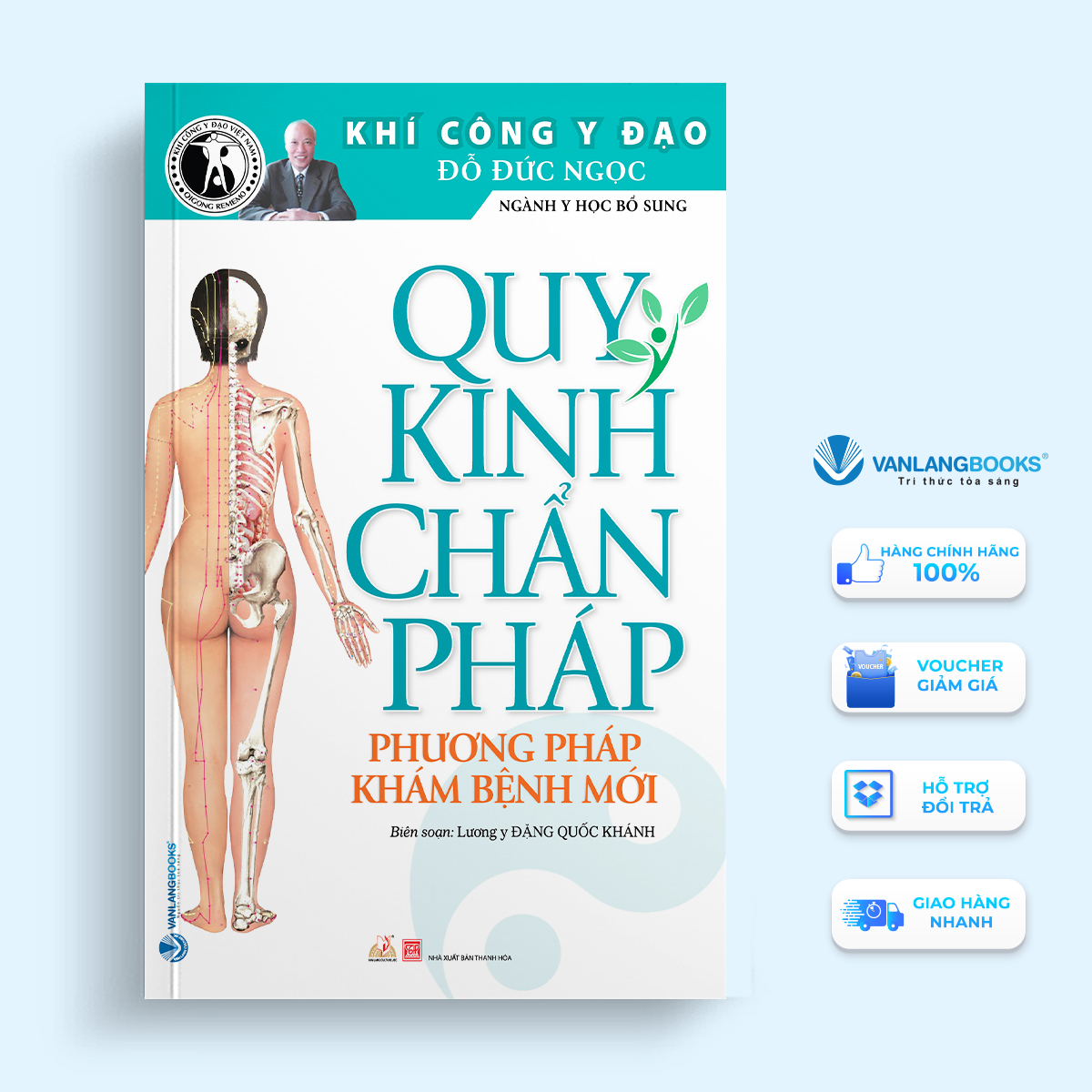 Sách - khí công y đạo - quy kinh chẩn pháp -vanlangbooks