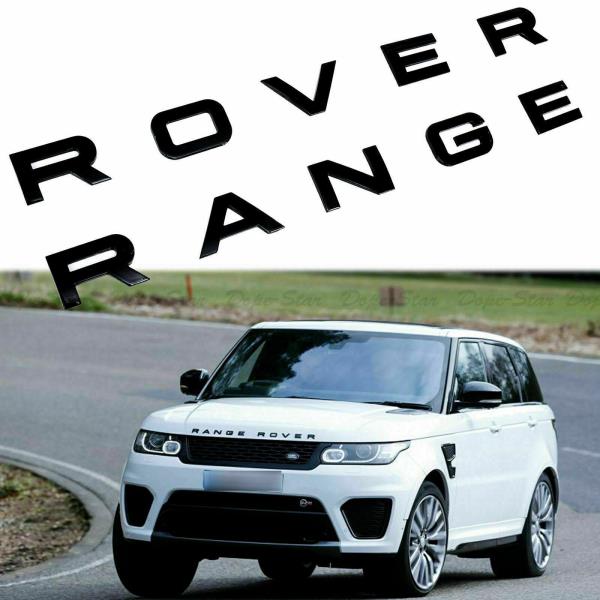 Tem Logo Chữ Nổi RANGE ROVER Dán Trang Trí Xe