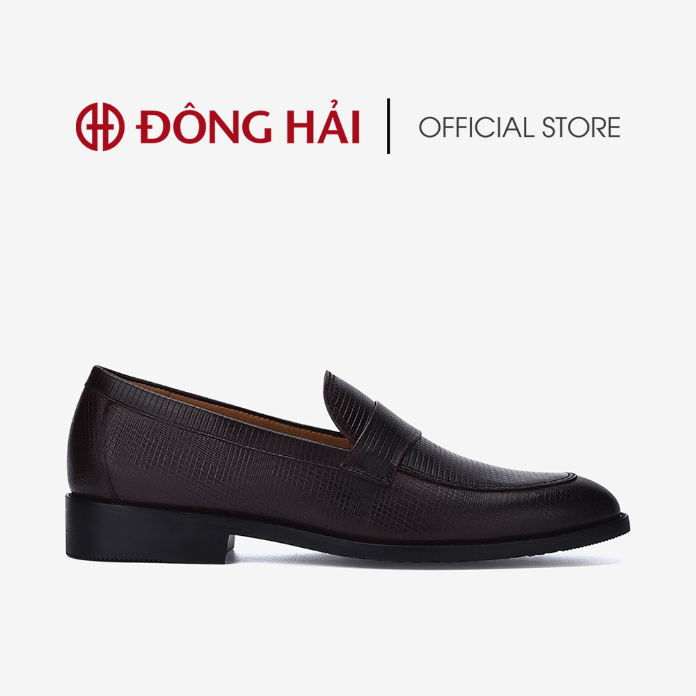 Giày tây nam đông hải da dập vân nam tính 3cm - g01b2
