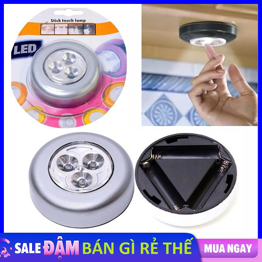 Đèn Led Dán Tường 3 Bóng Cao Cấp