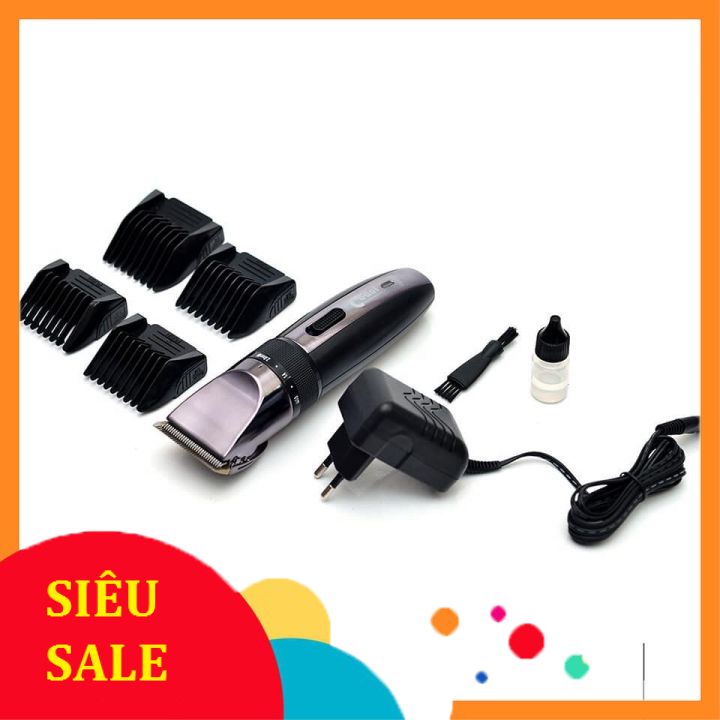 [TĂNG ĐƠ] Tông Đơ Cắt Tóc Gia Đình Codol 531 Máy Chạy Êm Lưỡi Bén