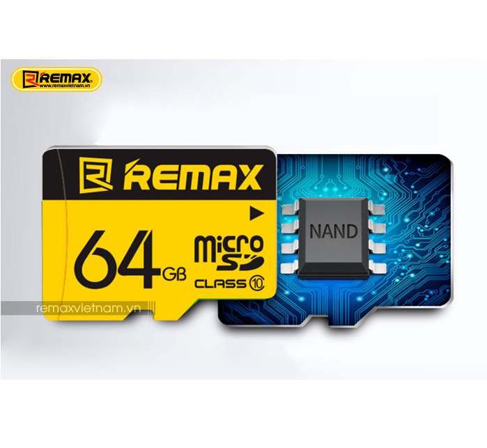 [HCM]THẺ NHỚ MICROSD REMAX 64GB CLASS 10 CHUYÊN DỤNG CHO CAMERA