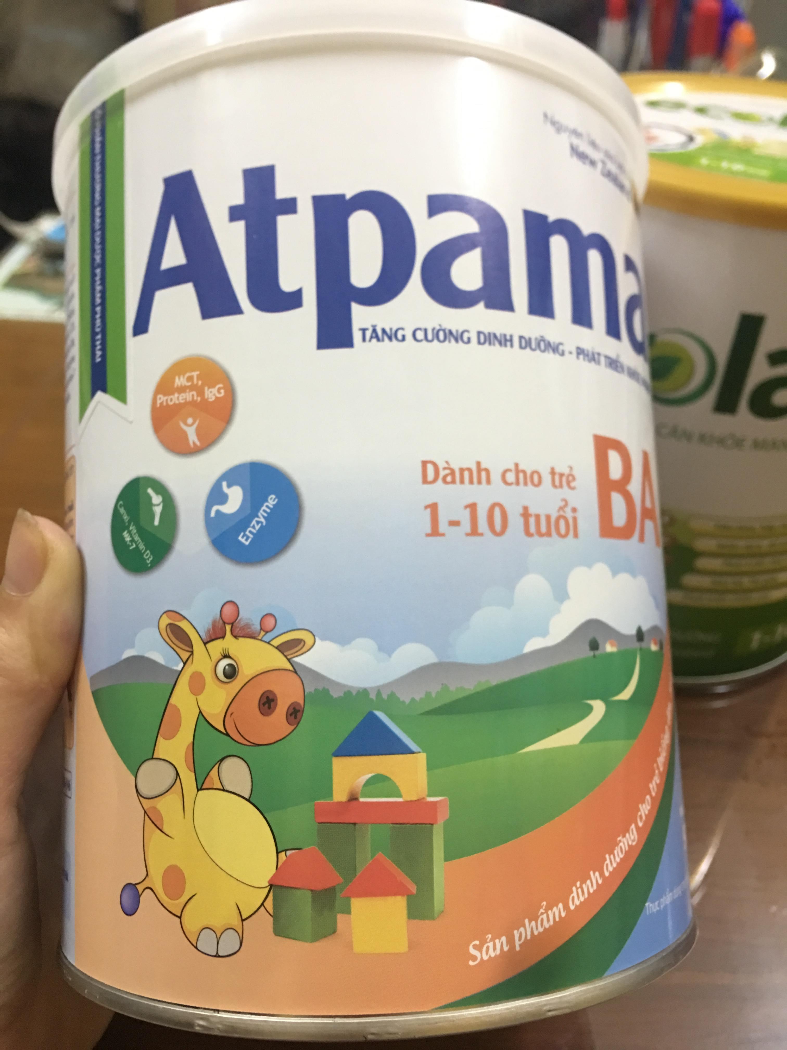 SỮA BỘT ATPAMA BA 900G