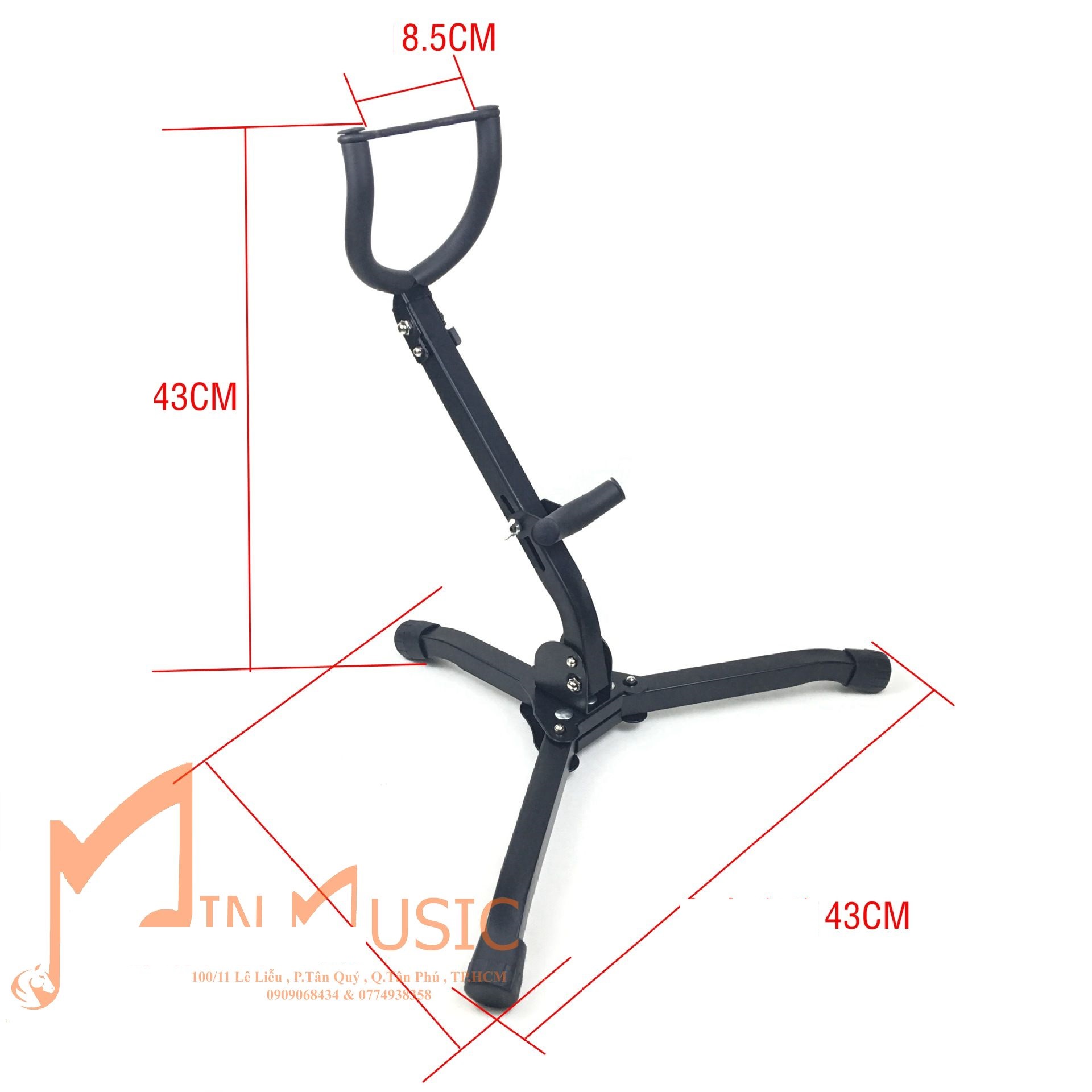 Chân Để Kèn Saxophone xếp gọn