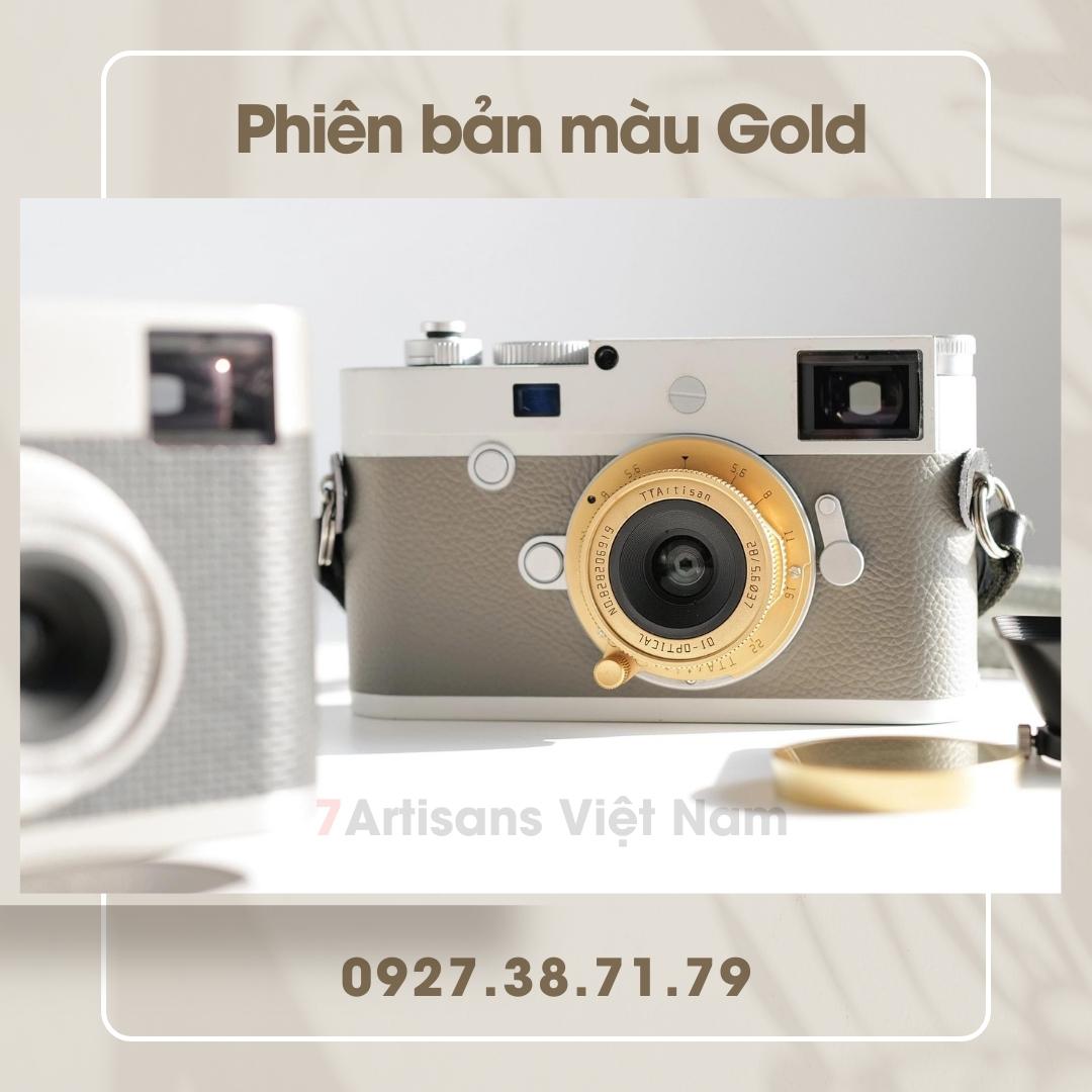 Ống kính TTArtisan 28mm F5.6 Full-Frame cho Leica M - Lens chụp đường phố siêu nhỏ gọn và siêu đẹp