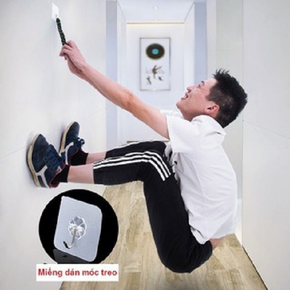 Combo 10 Móc dán cường lực trong suốt