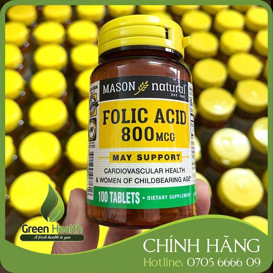 Folic acid hỗ trợ mọc râu, tóc