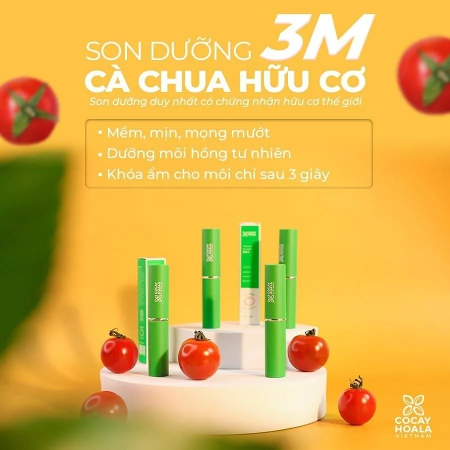 Son Dưỡng Cà Chua 3M Cỏ Cây Hoa Lá