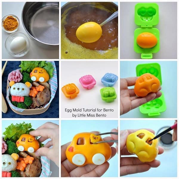 Khuôn cơm Bento hình thú cho bé