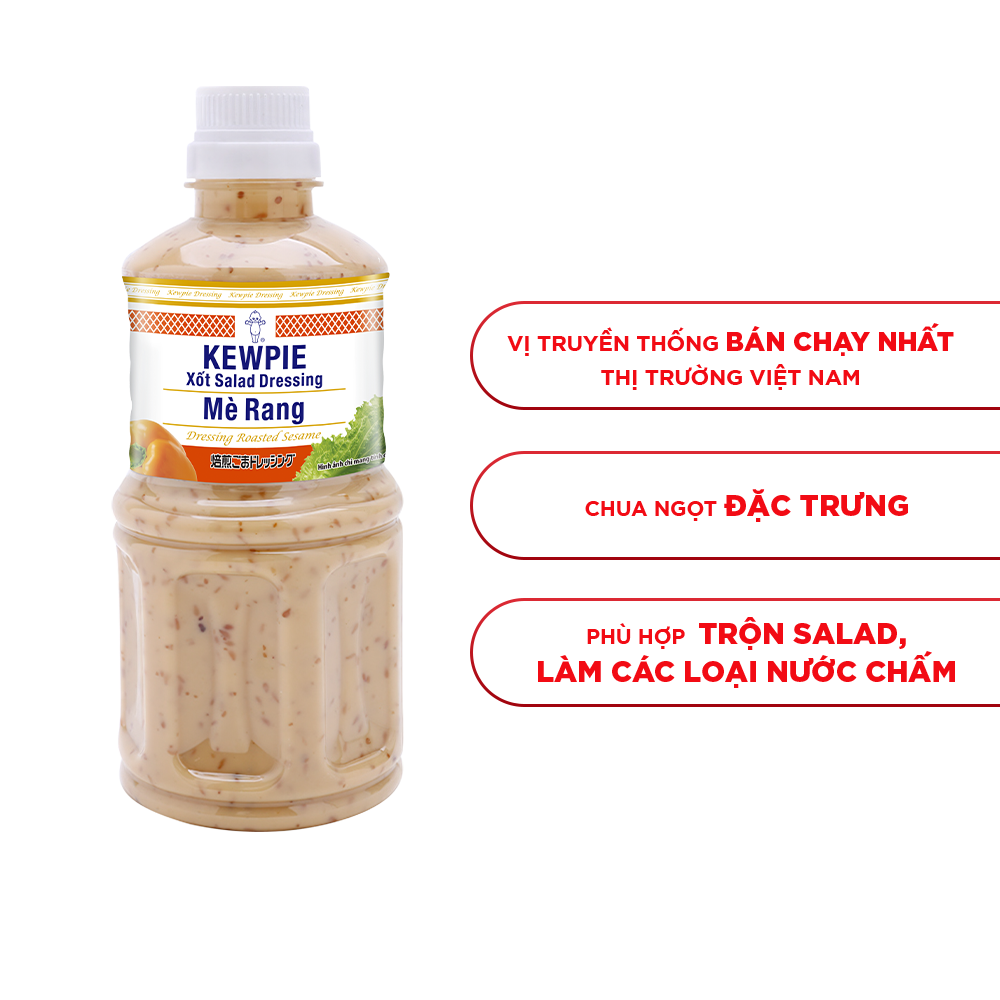Xốt Salad Dressing Mè Rang Kewpie 500ml