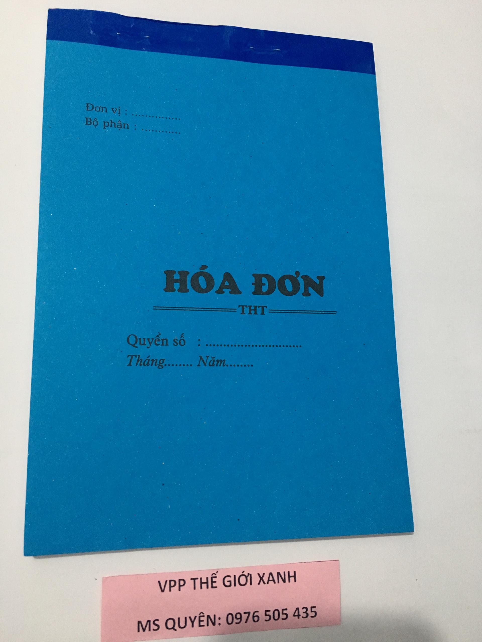 SET 10 CUỐN HÓA ĐƠN 1 LIÊN GiẤY DÀY TỐT (HĐ FO) (12.5*18.5CM)