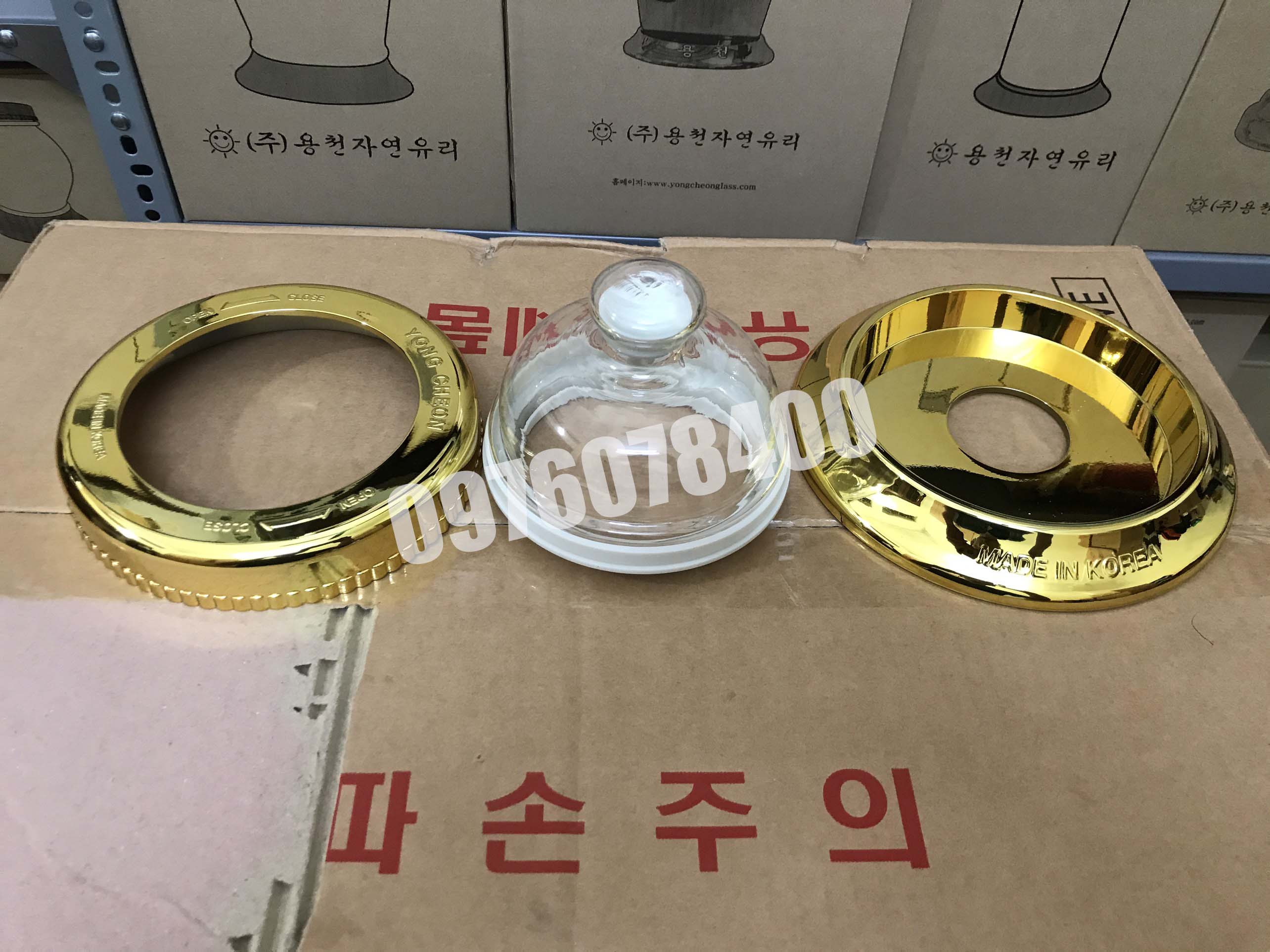 Bình Ngâm Rượu Hàn Quốc Yongcheon 10.5 Lít (Có Vòi)