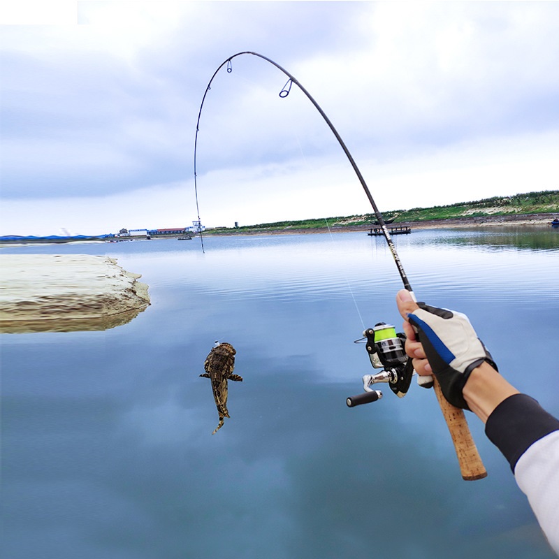 Bộ Cần Câu Máy Lure UL 1m68 1m8, máy kim loại 2000, trọn bộ cần câu máy giá siêu rẻ - SANAMI FISHING