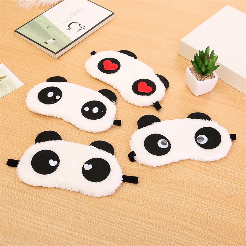Đồ bịt mắt ngủ hình gấu panda - Miếng che mắt ngủ cute