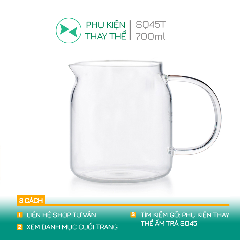 Bình lọc trà inox Samadoyo S045 0.7L