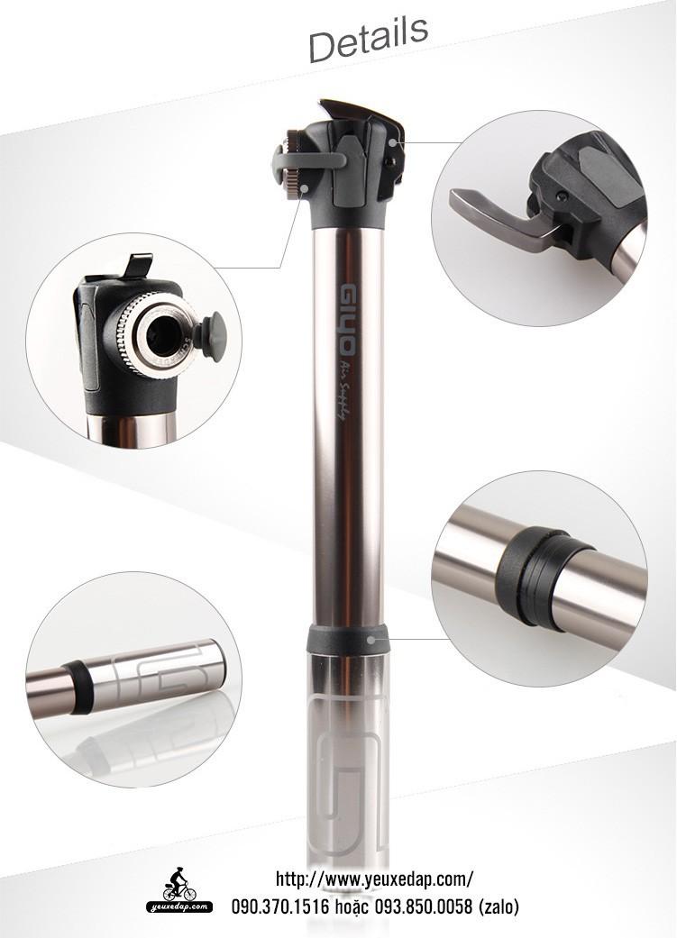 Mua Bơm xe đạp GIYO GM-49L nhỏ gọn sang trọng ( YXD-PK BOM-003 )