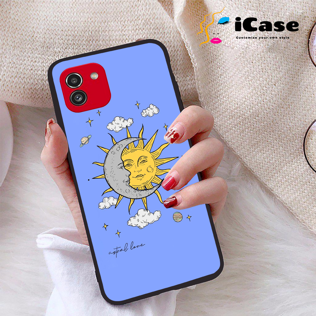 Ốp lưng Samsung Galaxy A03 viền dẻo TPU BST SUN