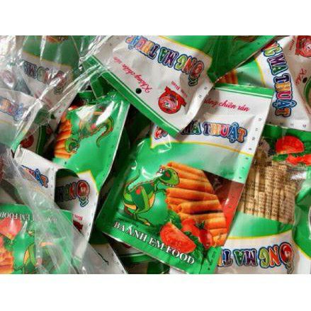 10 gói bim bim ống ma thuật