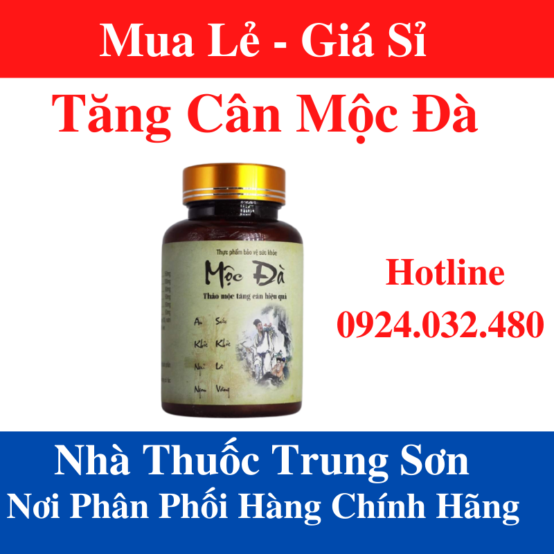 Tăng cân mộc đà hộp 60v [Chính Hẵng Mẫu Mới] - TS001