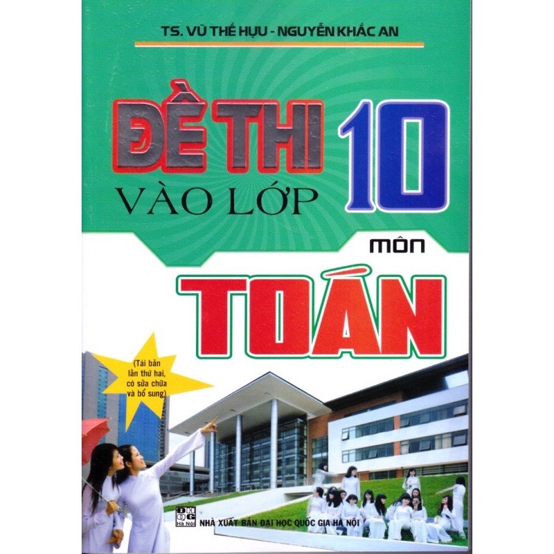 Sách - đề thi vào lớp 10 môn toán