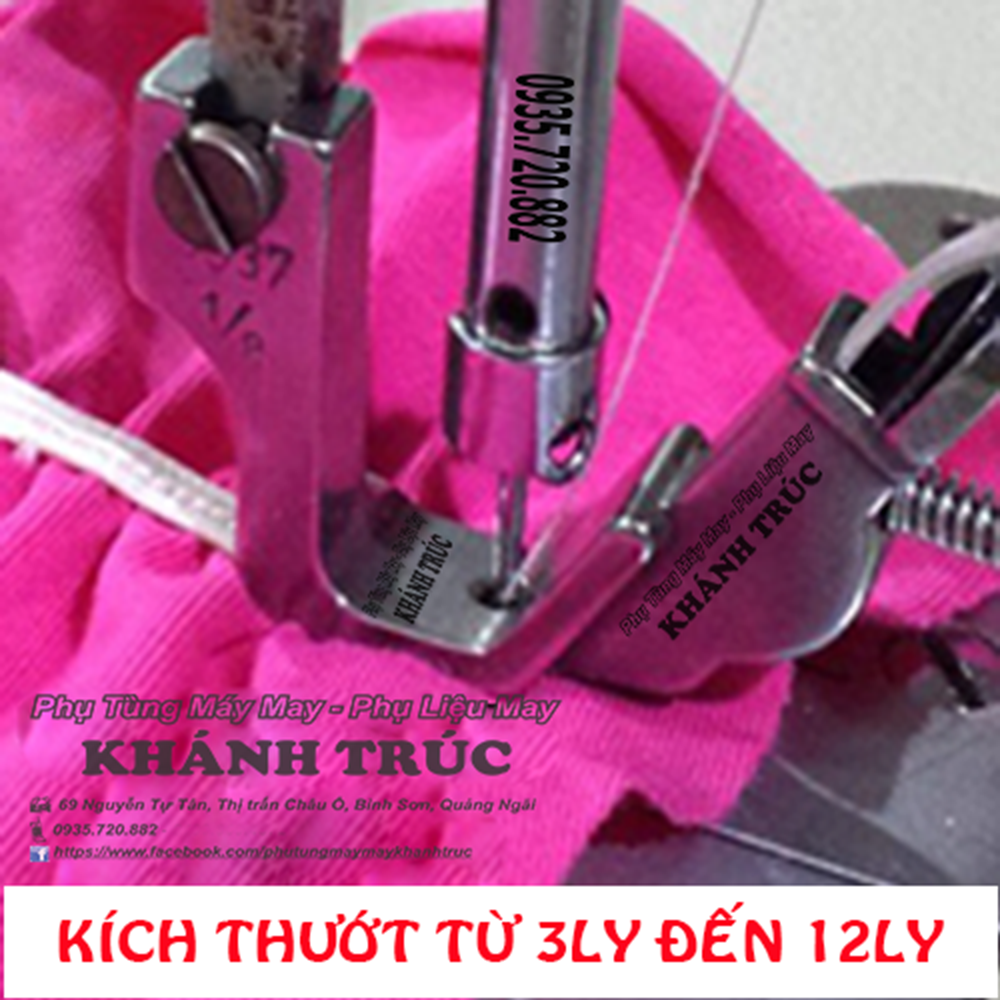 S537 Chân vịt MAY THUN 5ly máy may công nghiệp 1kim