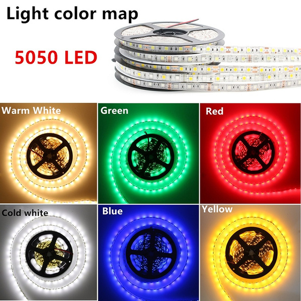 Dây Led 5050 12V 5m/ cuộn chống nước (chưa gồm nguồn)