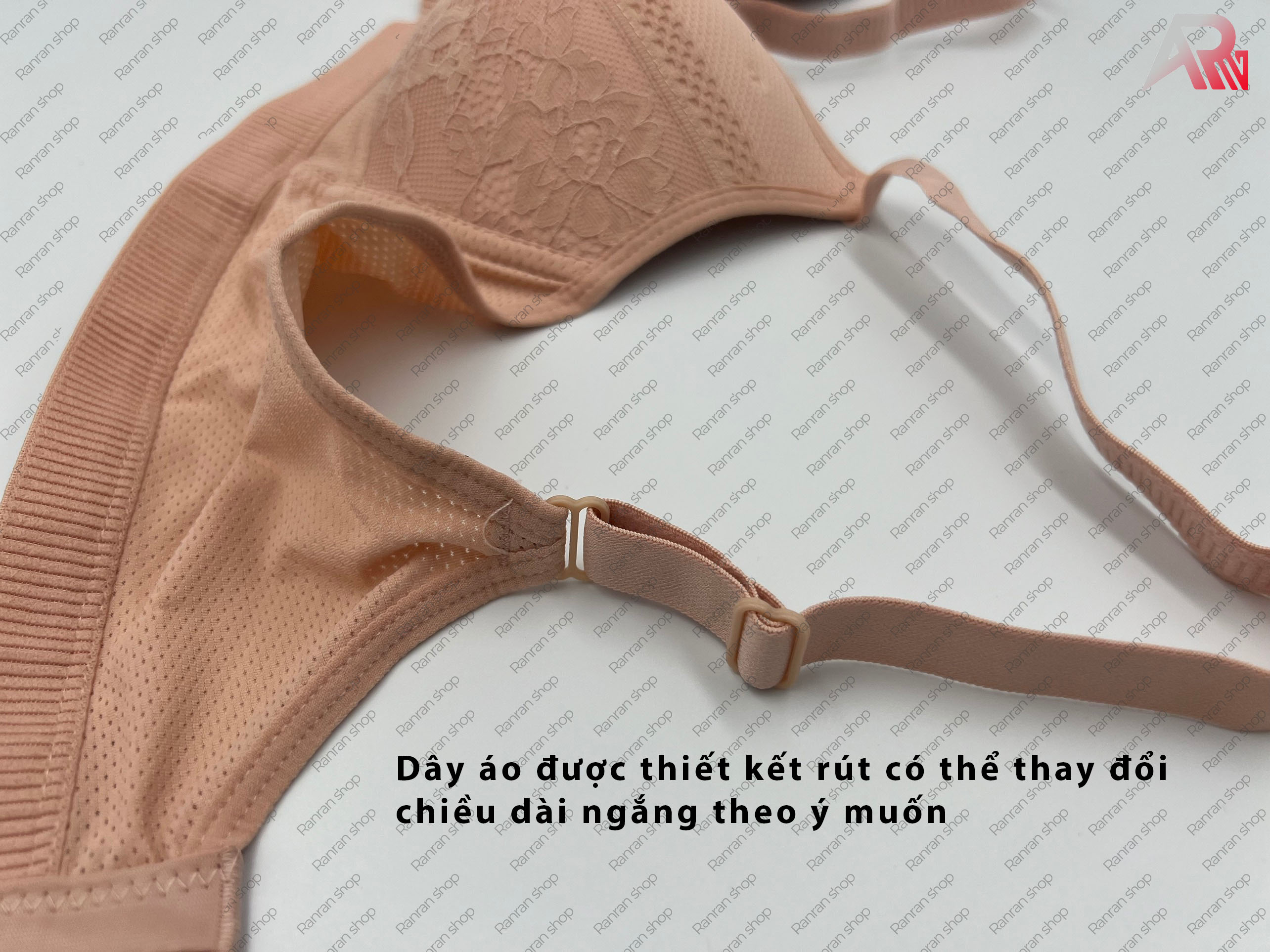 Áo Lót Không Gọng Mút Mỏng 1cm Cao Cấp RANRRAN