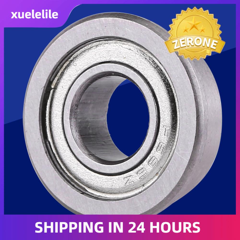 10pcs F686ZZ Mini Metal Steel Double Shielded Flanged Ball Bearings 6*13*5mm