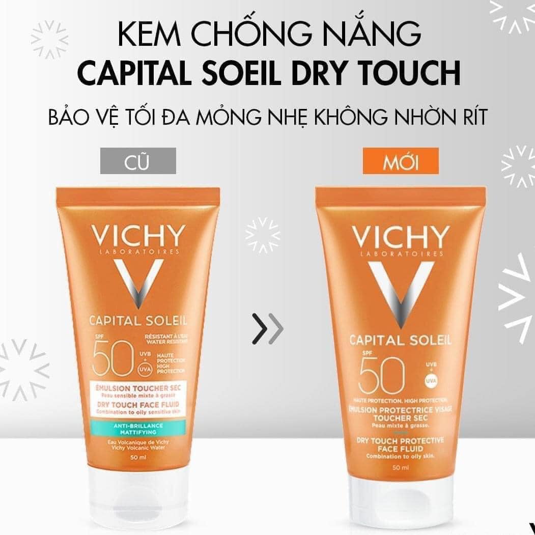 Kem chống nắng Vichy Capital Soleil 50spf (mẫu mới)
