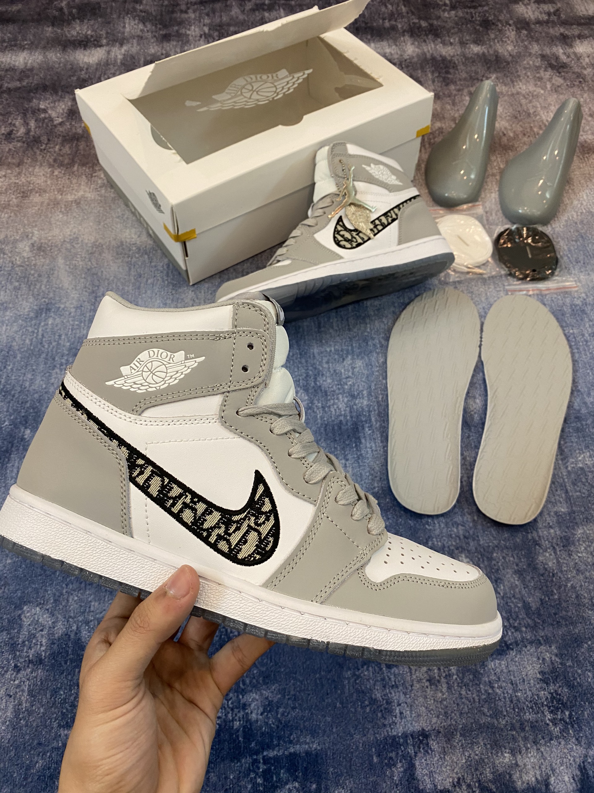 [MyGsneaker] Giày JD1 cao cổ Di.or bản tiêu chuẩn