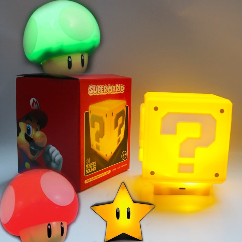 Mario Đèn Bàn Ngủ LED Đèn Mario để Bàn Mario