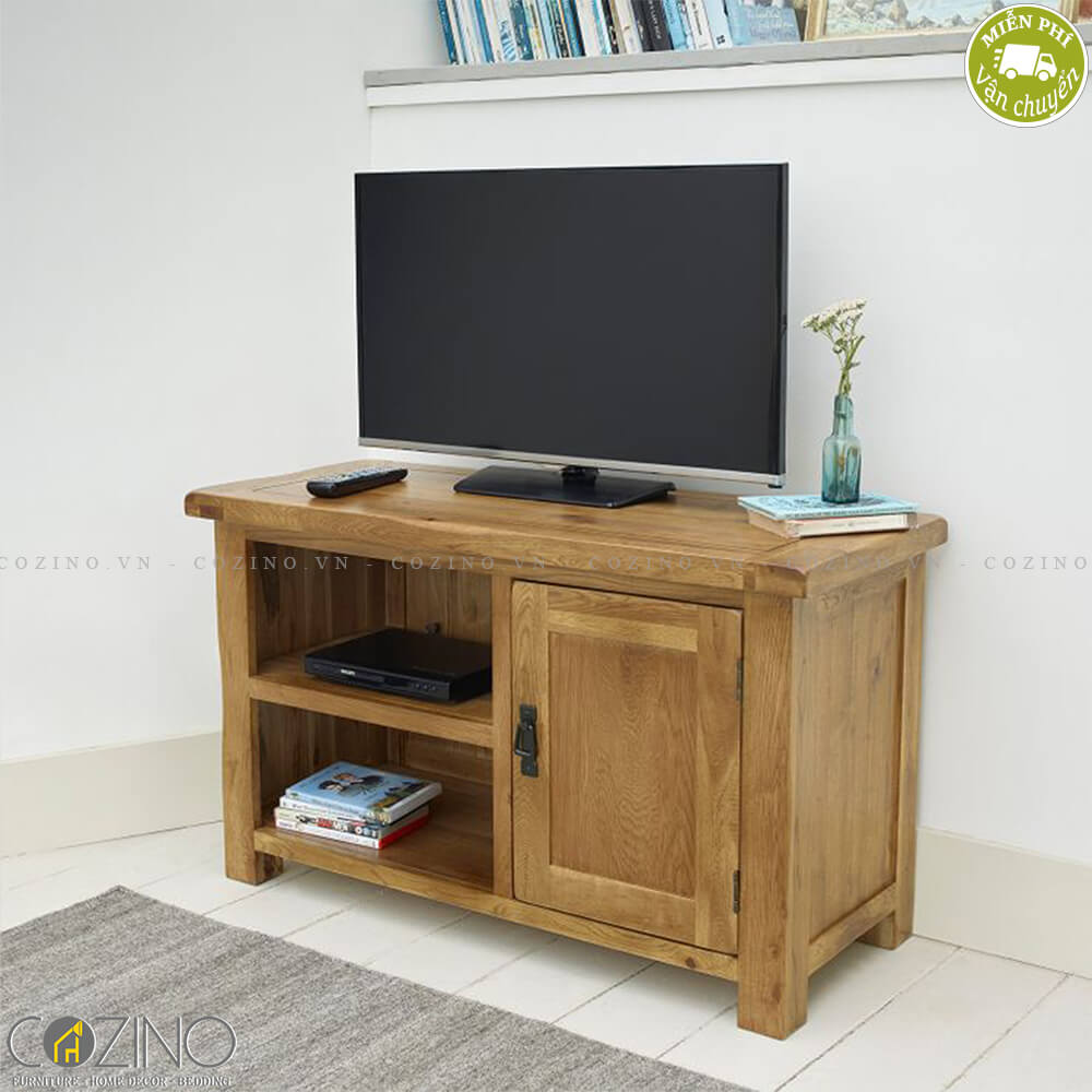 Tủ tivi Original Rustic nhỏ 1m gỗ sồi