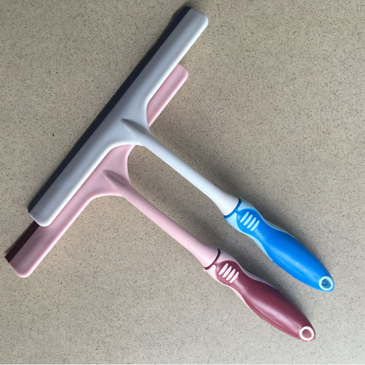 Cây Gạt Nước Rửa Kính Xe Ô Tô Chất Liệu Silicon Dẻo Tay Cầm Cán Dài