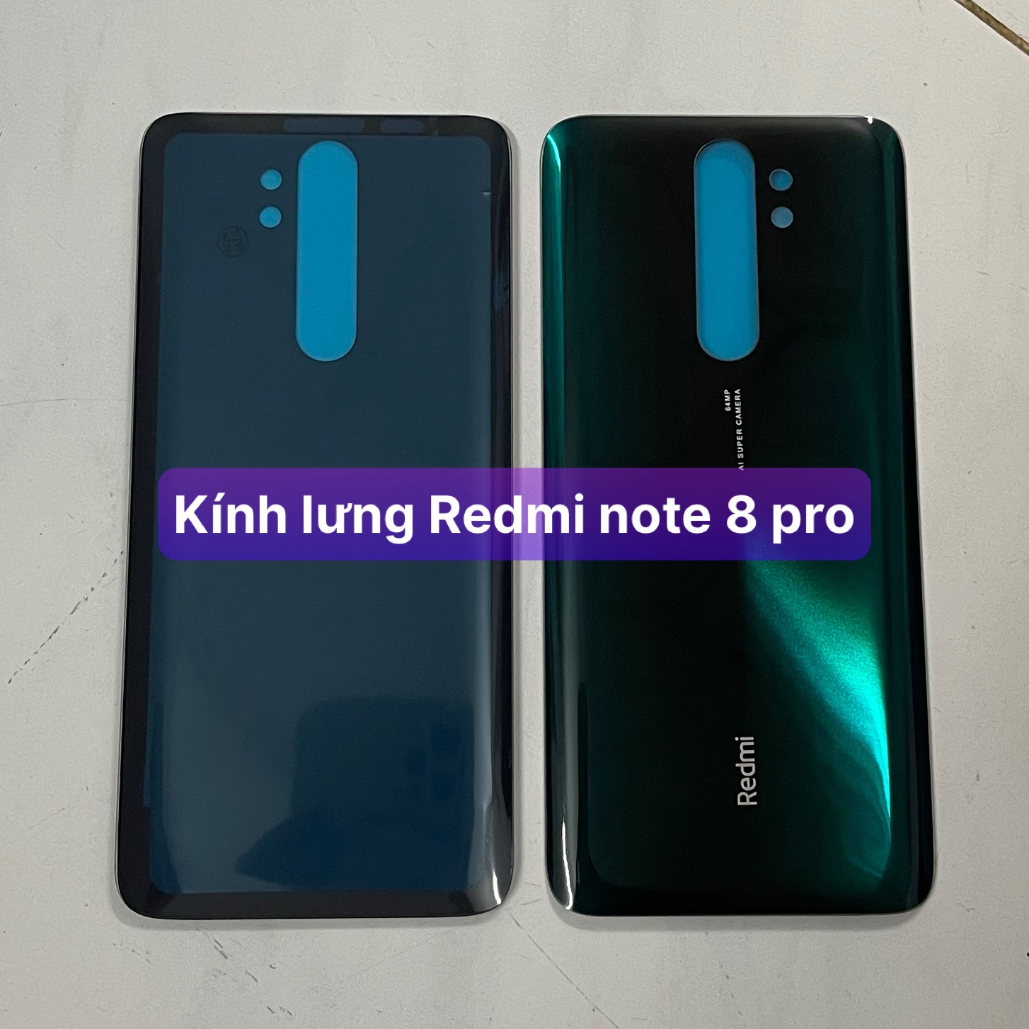 kính lưng Redmi note 8 pro (zin)