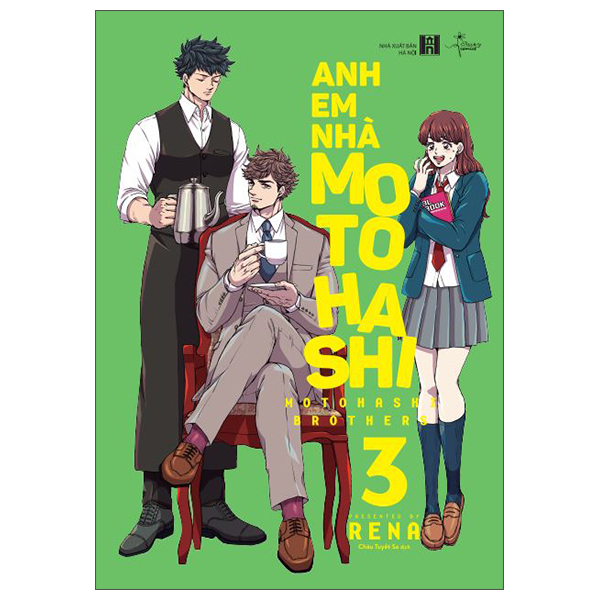 Fahasa - anh em nhà motohashi - tập 3 - tặng kèm card sns