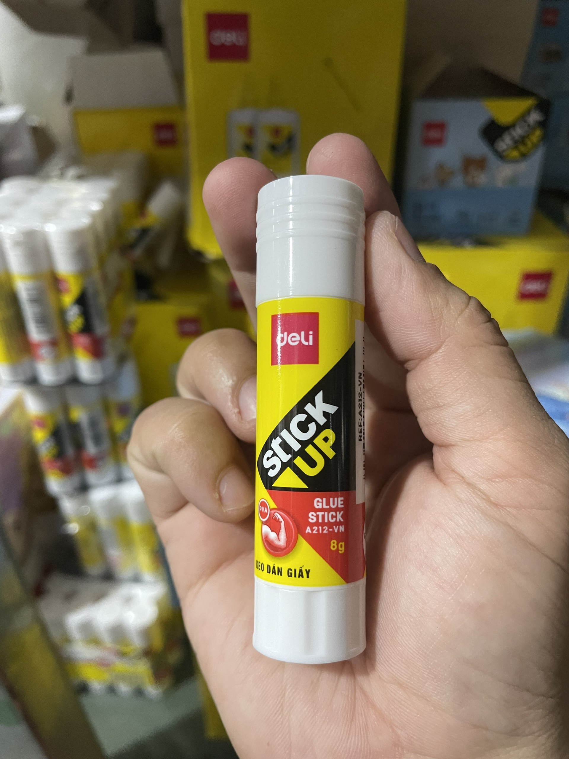 Hồ khô dán giấy Deli 8G A212-VN