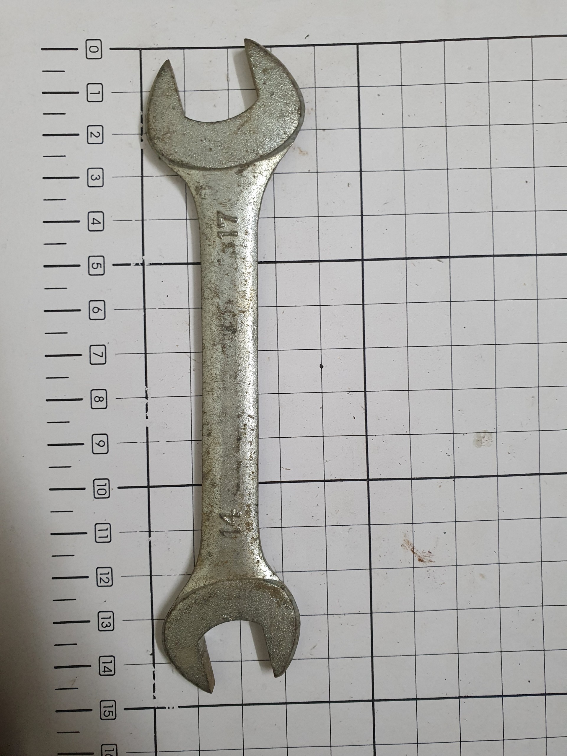 Cờ lê 14-17  dài14,5cm hàng bãi Nhật