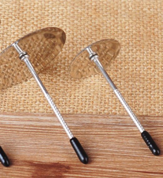 Dù xoay inox bắt bông kem
