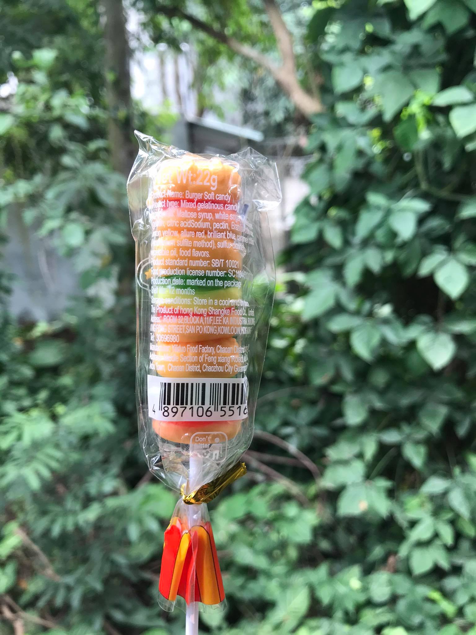 KẸO DẺO HÌNH  HAMBURGER DỄ THƯƠNG SIÊU NGON