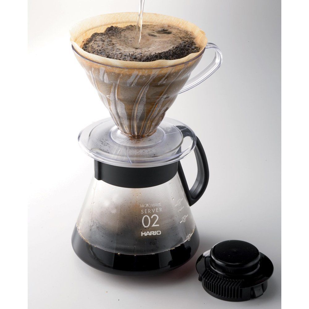 [HCM]BÌNH ĐỰNG CÀ PHÊ HARIO V60 RANGE SERVER XVD-60B-600ML