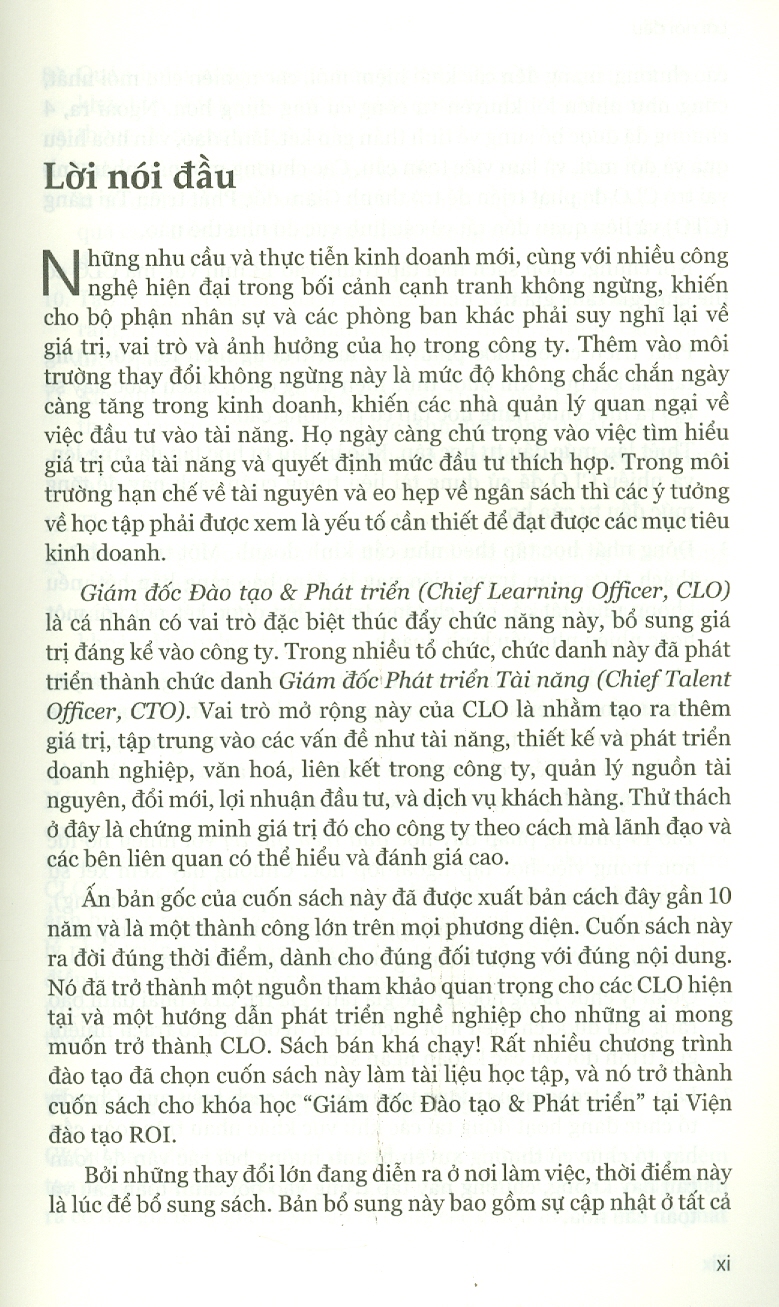 Giám Đốc Phát Triển Tài Năng