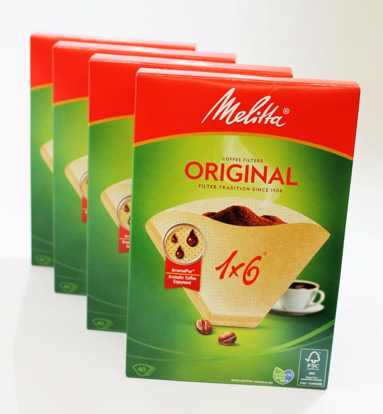 [HCM]GIẤY LỌC CAFÉ MELITTA 1×6 (6-8 LY) – GERMANY